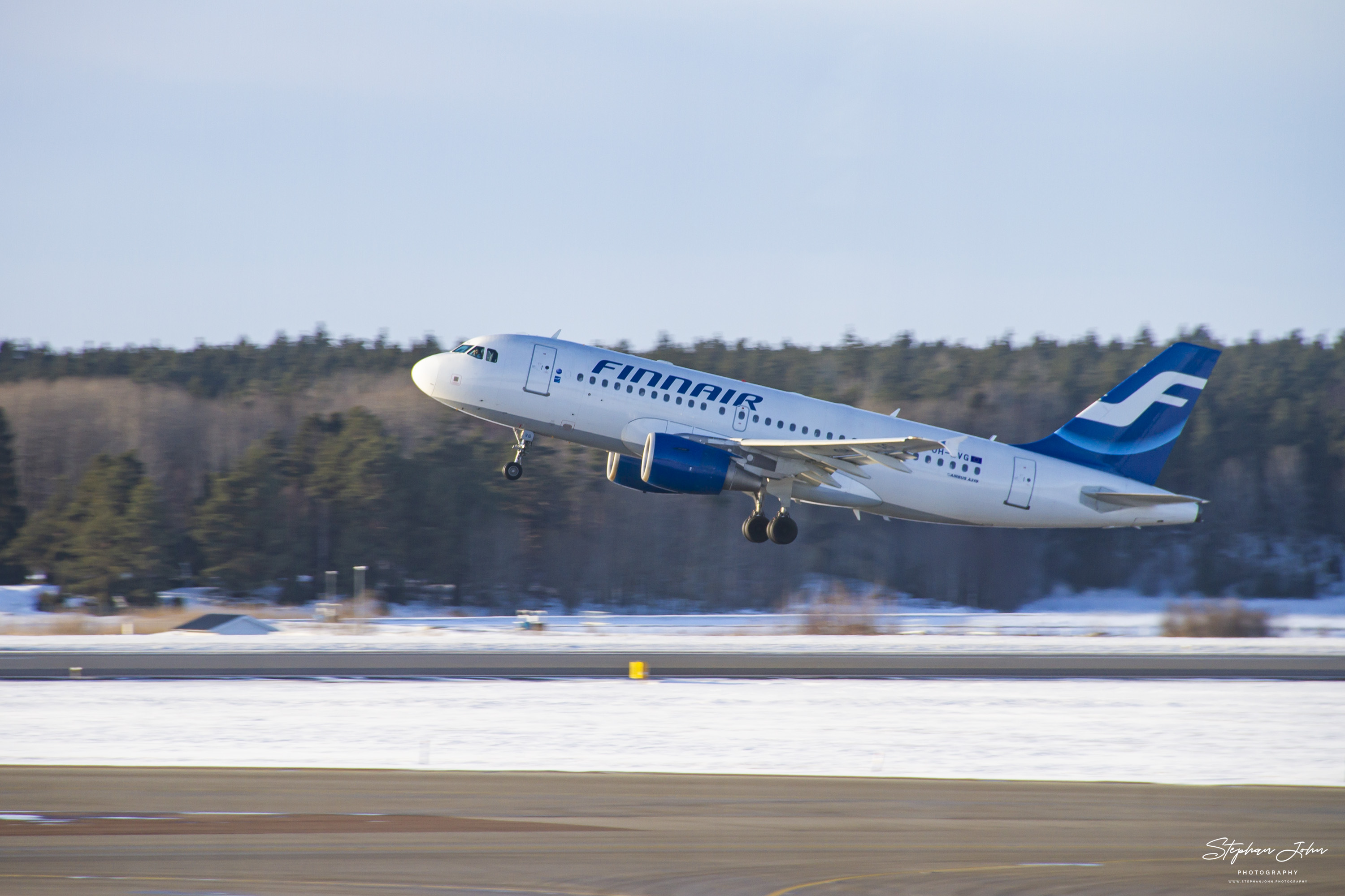 Airbus A319-100 der Finnair