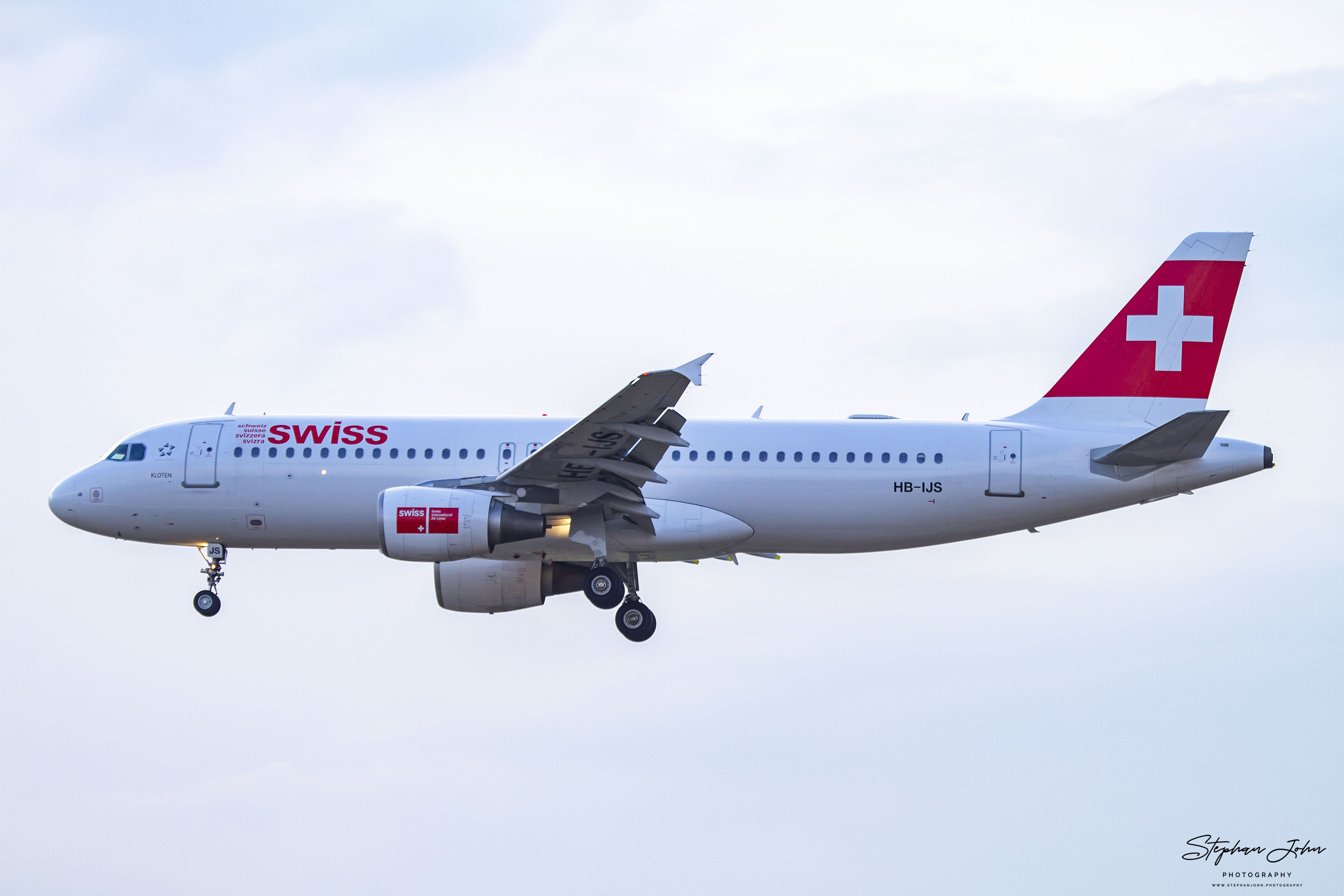Airbus A320-200 der Swiss