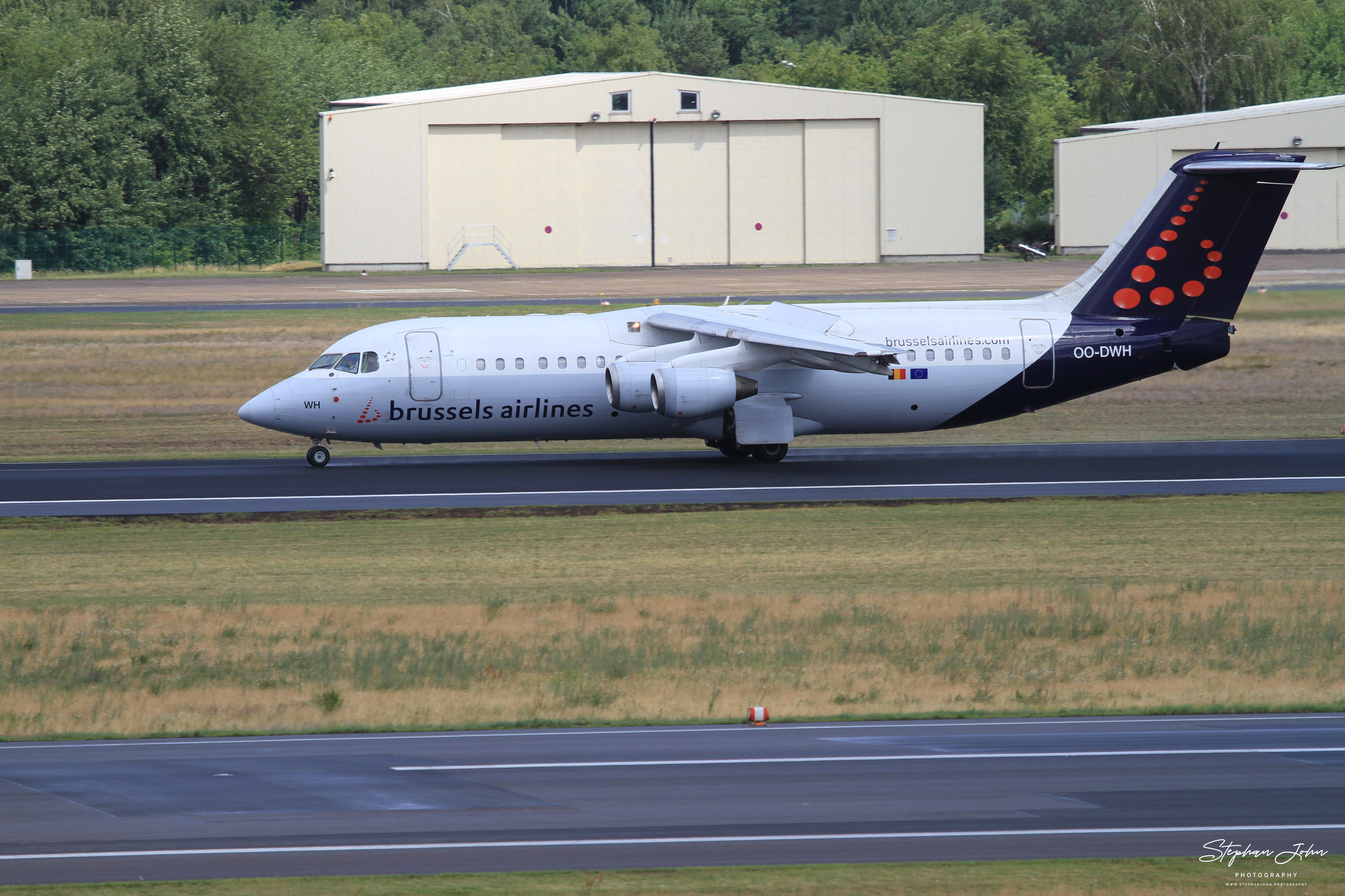 British Aerospace Avro RJ100 der Brussels Airlines