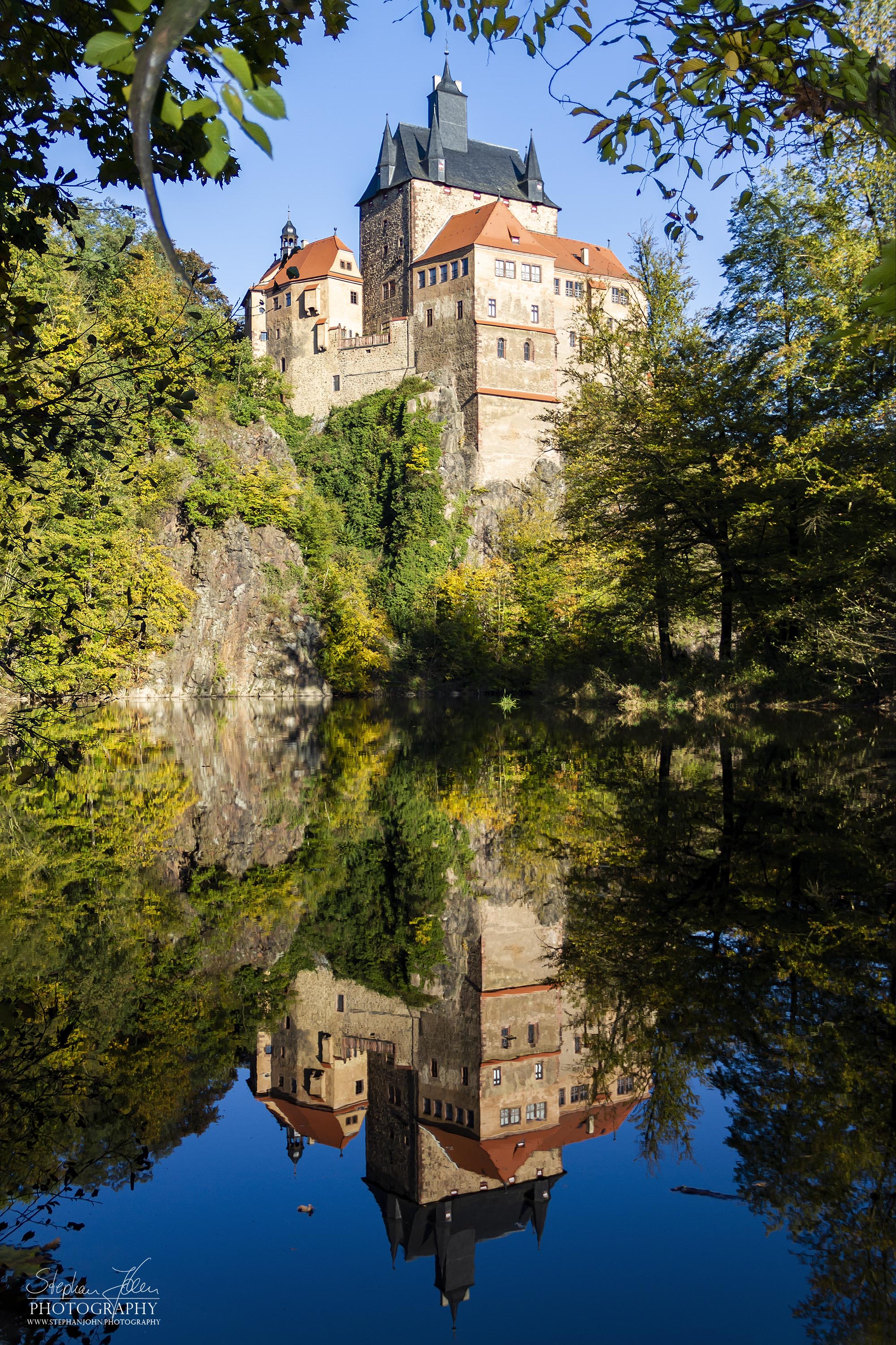 <p>Burg Kriebstein im Zschopautal</p>