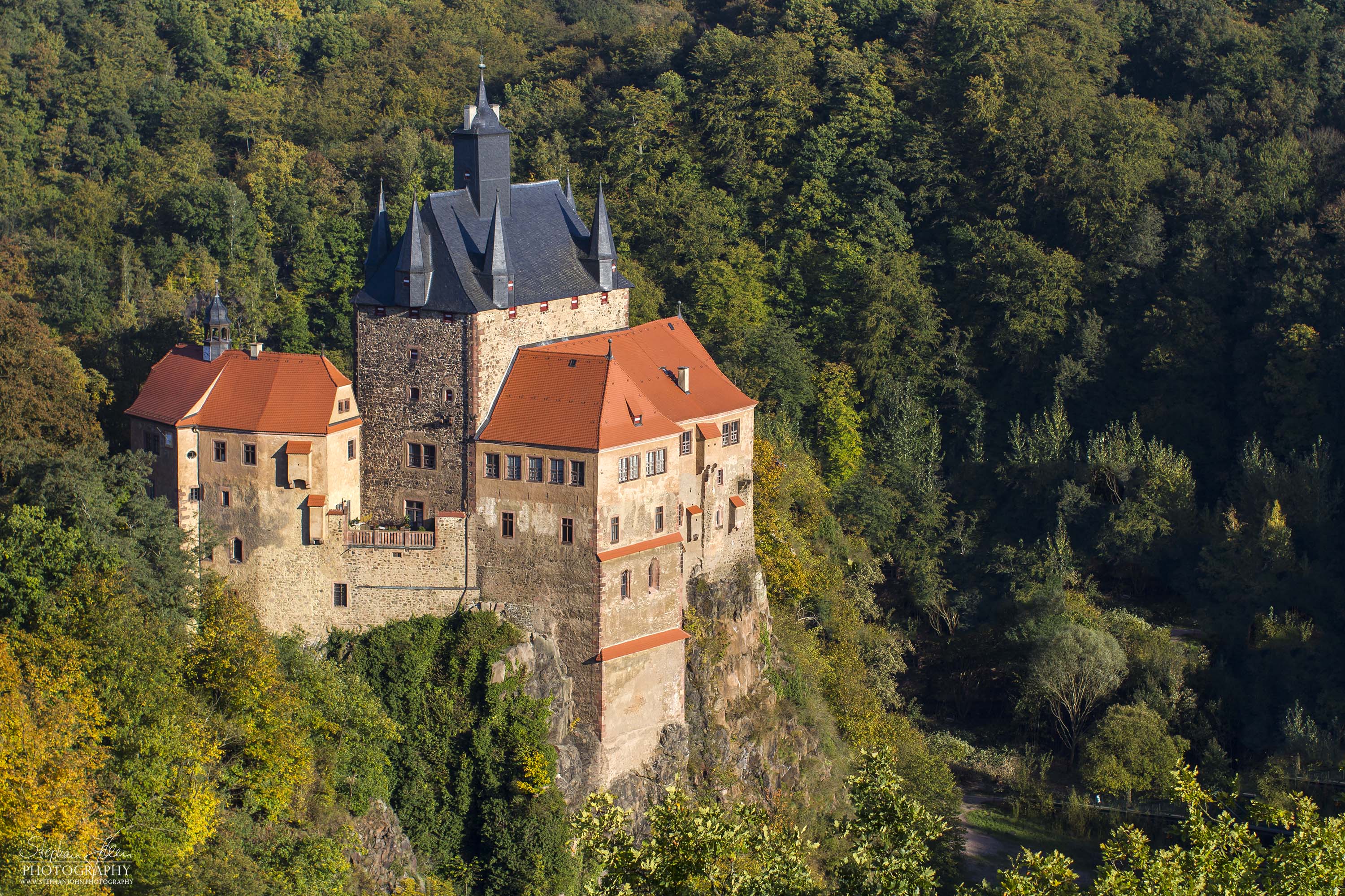 <p>Burg Kriebstein bei Mittweida. Sachsens schönste Ritterburg.</p>