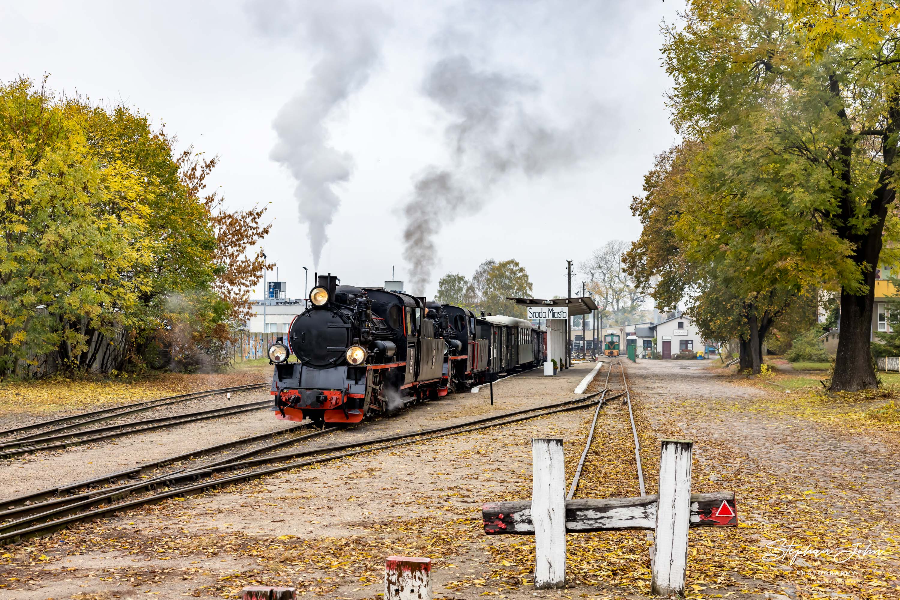Gmp mit Lok Px48-1920 und Vorspannlok Px48-1756 von Zaniemyśl erreicht den Zielbahnhof