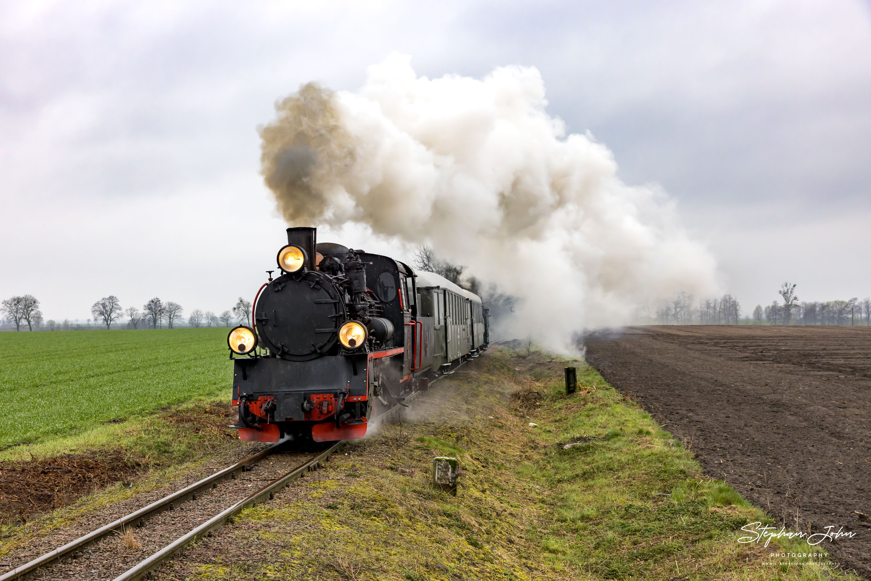 Personenzug mit Lok Px48 1920 nach Środa Miasto
