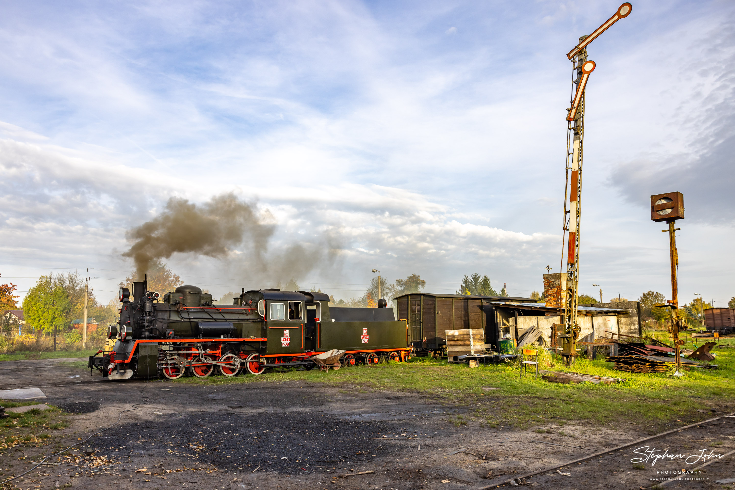 Px48 3901 - die einzige betriebsfähige Dampflok der Schmalspurbahn Köslin