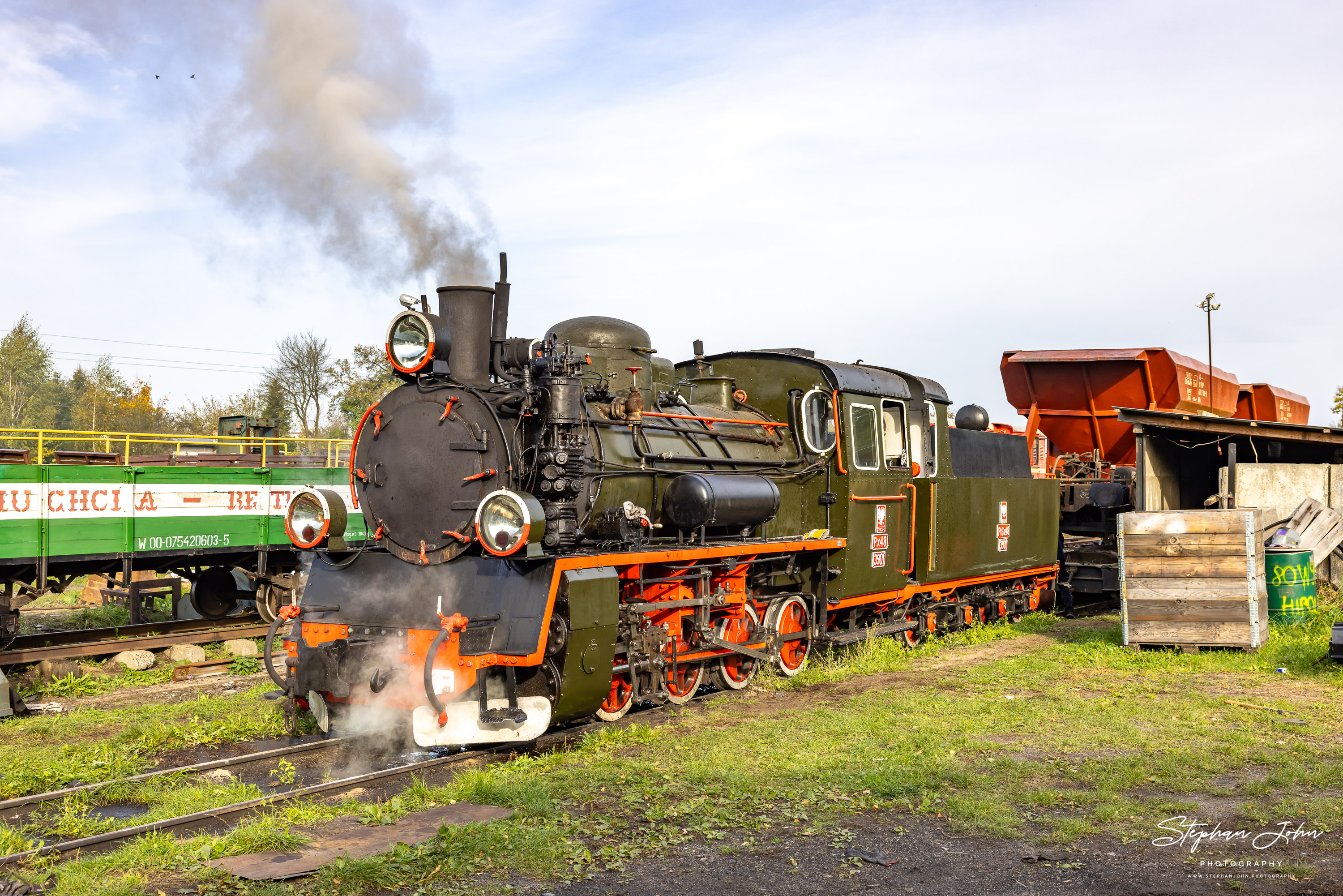 Px48 3901 - die einzige betriebsfähige Dampflok der Schmalspurbahn Köslin