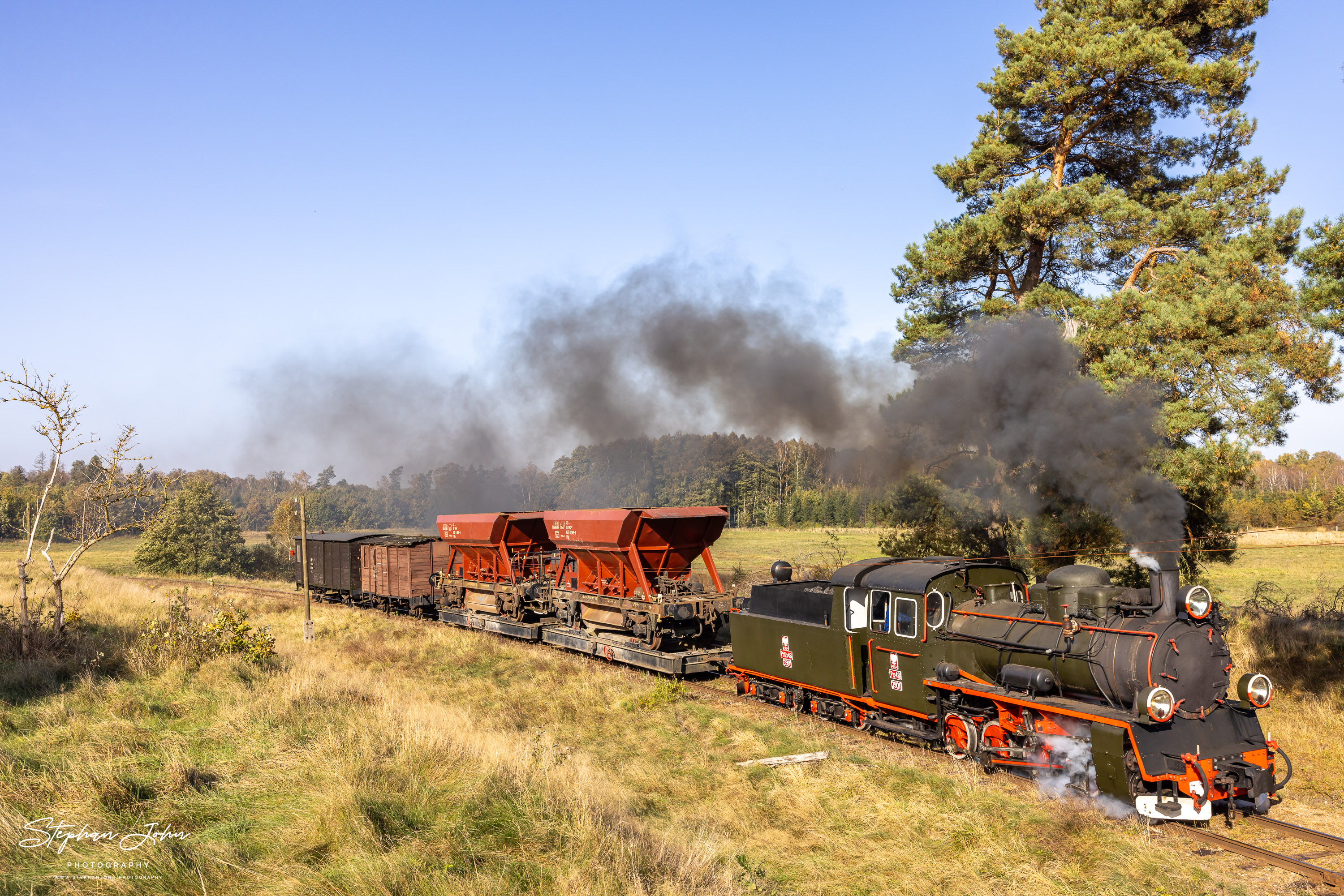 Lok Px48 3901 mit G621 von Koszalin Wąskotorowy nach Rosnowo