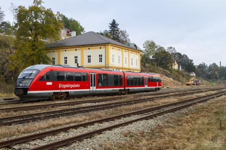 Erzgebirgsbahn in Vejprty