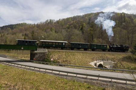 Dampfzahnradbahn Tisovec – Zbojská