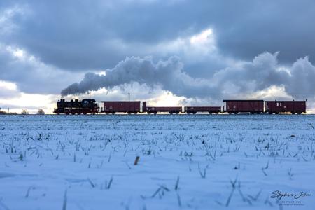 Winterdampf beim Molli