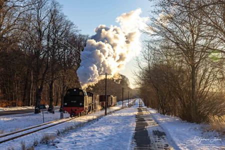 Winterdampf beim Molli