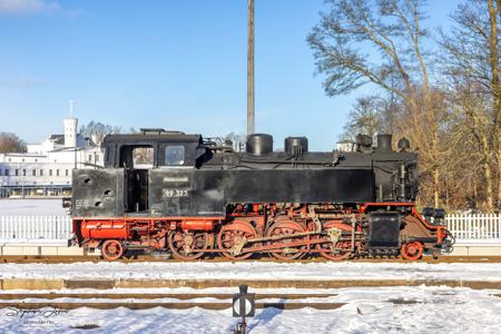 Winterdampf beim Molli