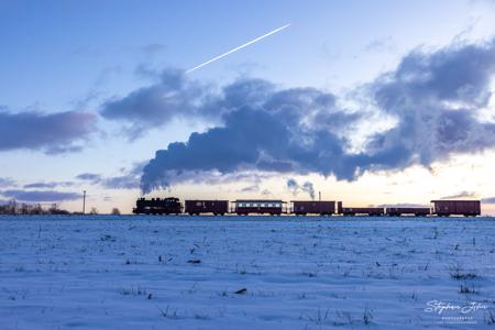 Winterdampf beim Molli